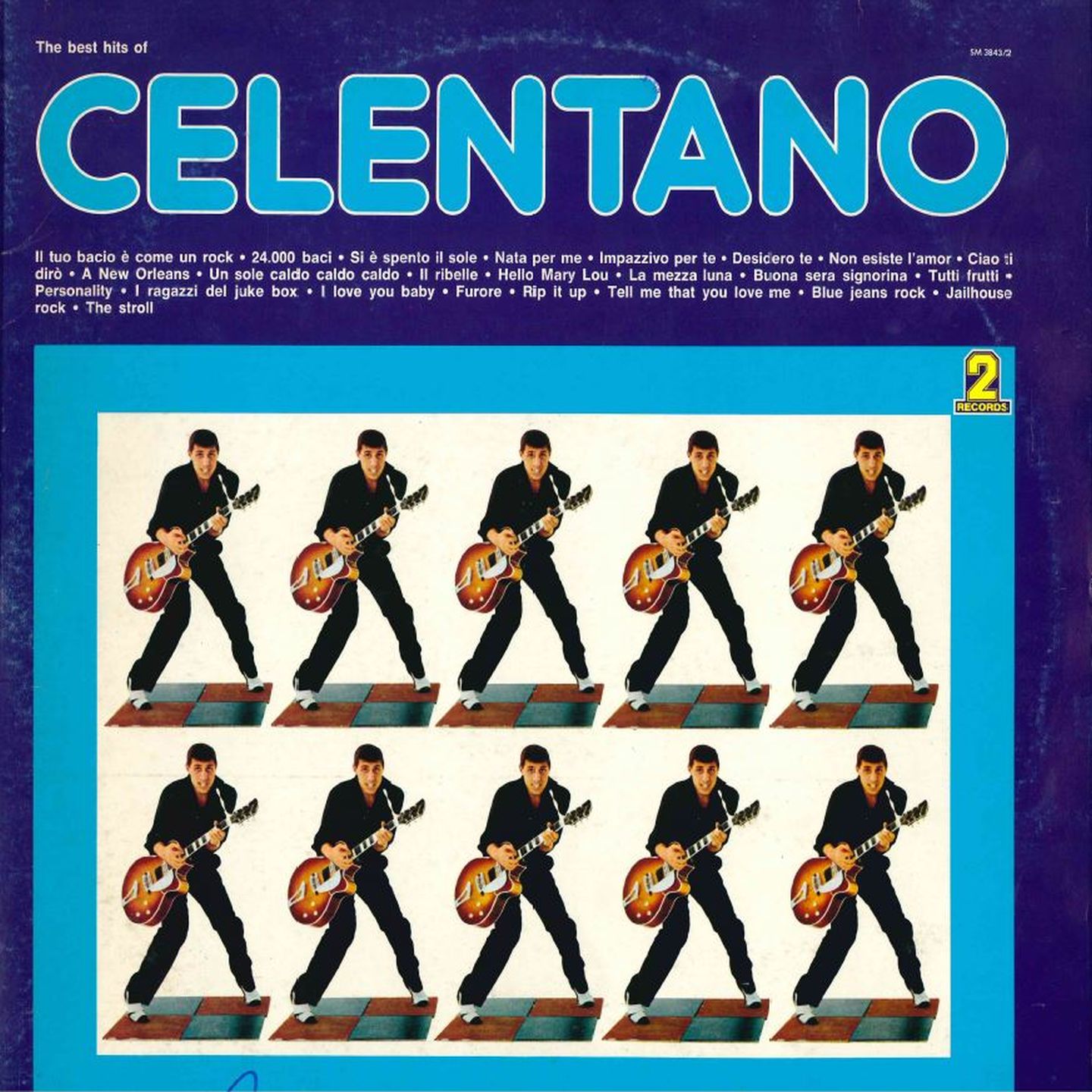 The best hits of Adriano Celentano